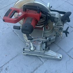 Skill 15 Amp 10” Corded Electric  Sliding Miter Saw
