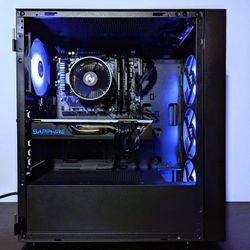 ULTIMATE BUDGET GAMING PC/RYZEN 5 CPU/FAST M.2 DRIVE/WiFi+BT