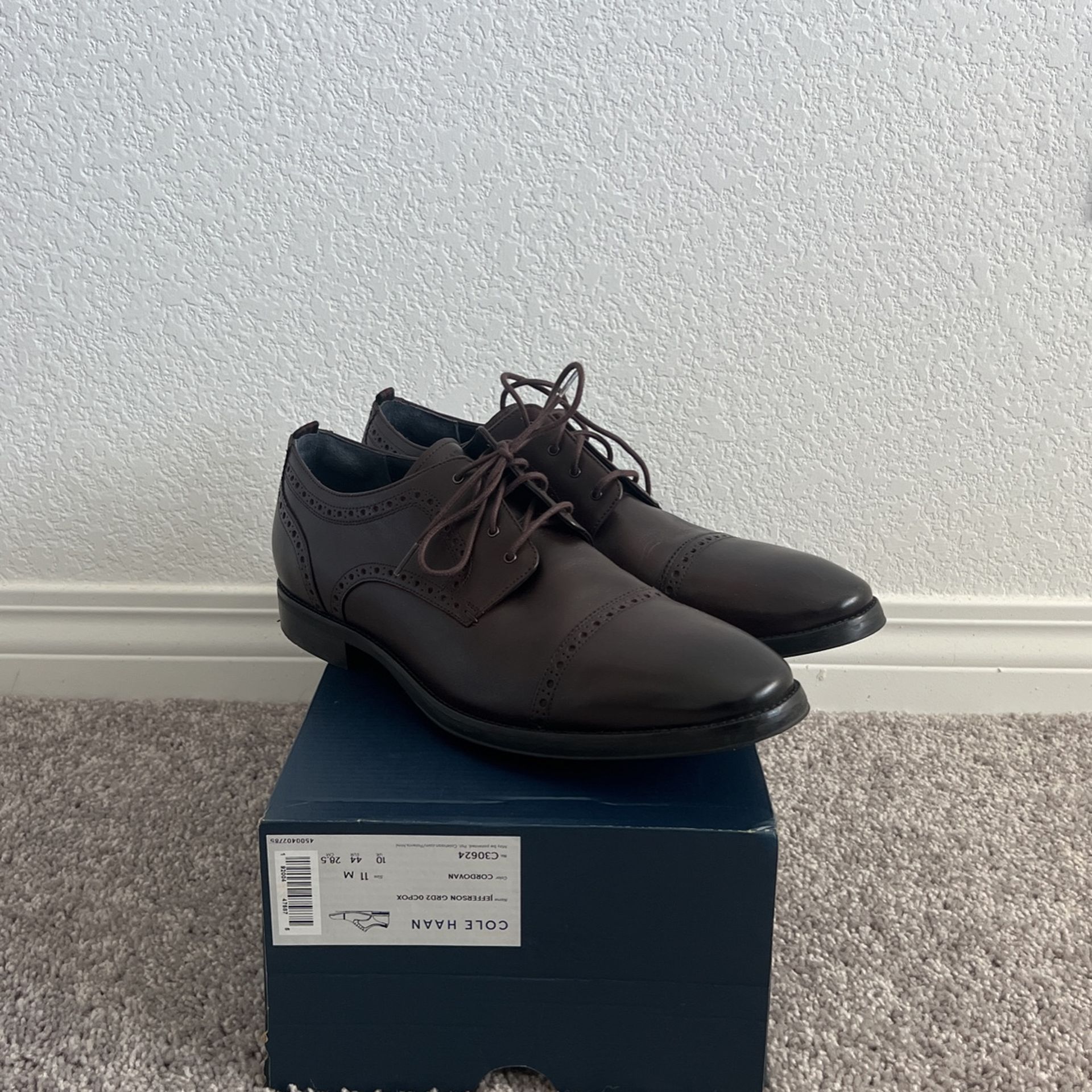 Cole Haan Jefferson Cole Haan Shoes Men 10.5 M Grand OS Leather Oxford Cap Toe  main image 2