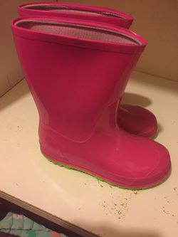 Toddler girl rain boots