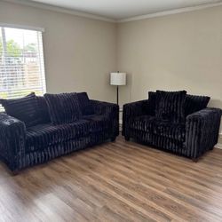 New Sofa And Loveseat Financing Available $39 Down Payment 