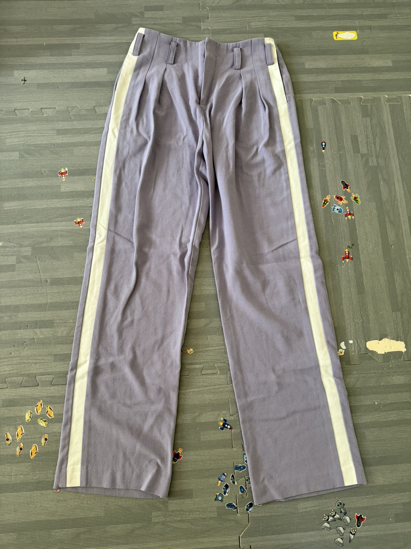 Urban Revivo women’s purple straight leg pants