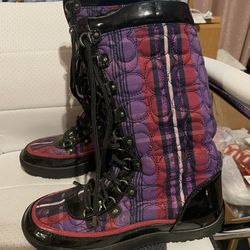 Coach Peggey Boots Size 6 B 