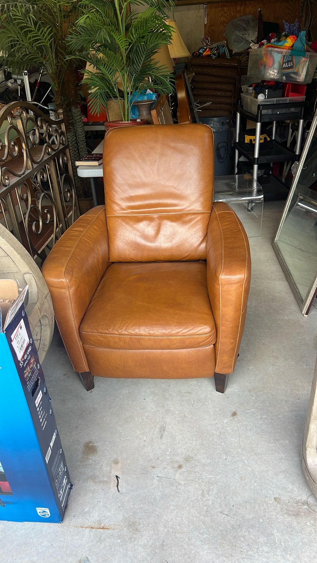 Recliner Leather Italian