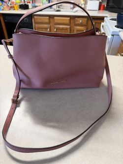 Michael Kors Women's Pink Saffiano Leather Shoulder Bag