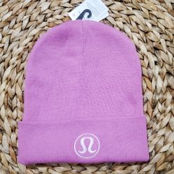 Lululemon Warm Revelations Beanie Dhalia Mauve/Meadow Pink size s/m - With Tags 