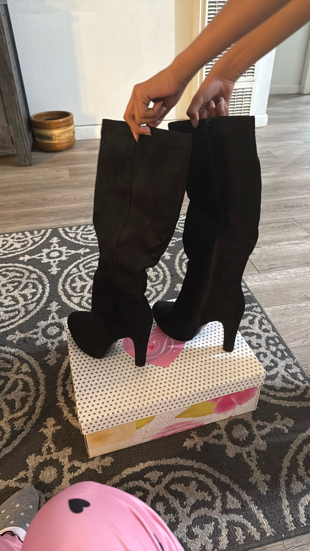 Black Heel Boots