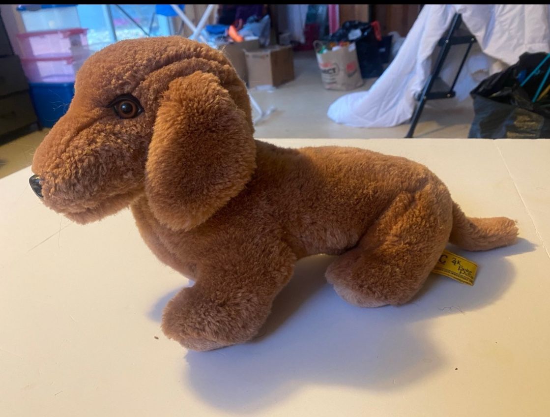 IKC 24K Mini Dachshund plush