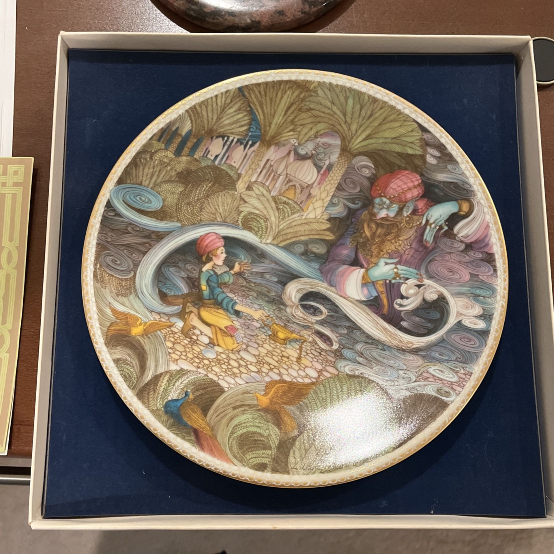 Limoge Aladdin Plate Collectors Item