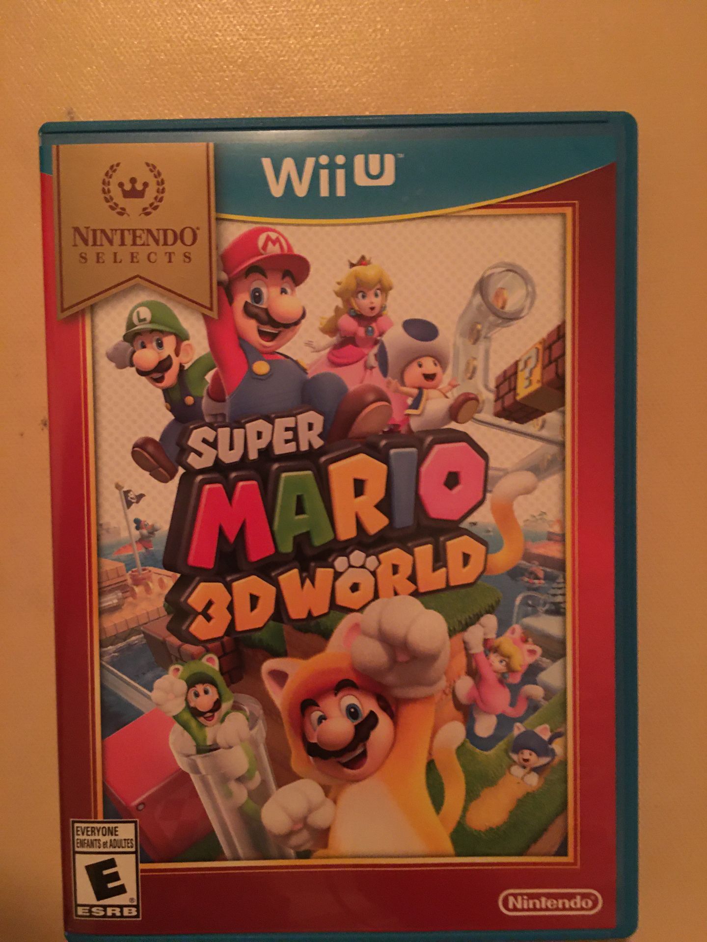 Nintendo Wii U super Mario 3D world