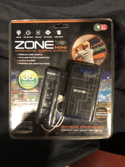 Brand new zone mini gaming system. Wireless game council, plug-and-play, 35 built-in games, portable size great for travel. Over 15 brand new units f