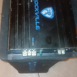8" Rockville Subs & Rockville Amp Combo