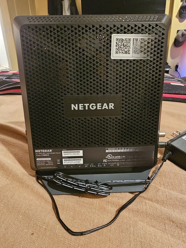 Netgear AC1900 Combo Cable Modem/Router