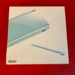 Nintendo DS Lite (Ice Blue) CIB - Complete In Box