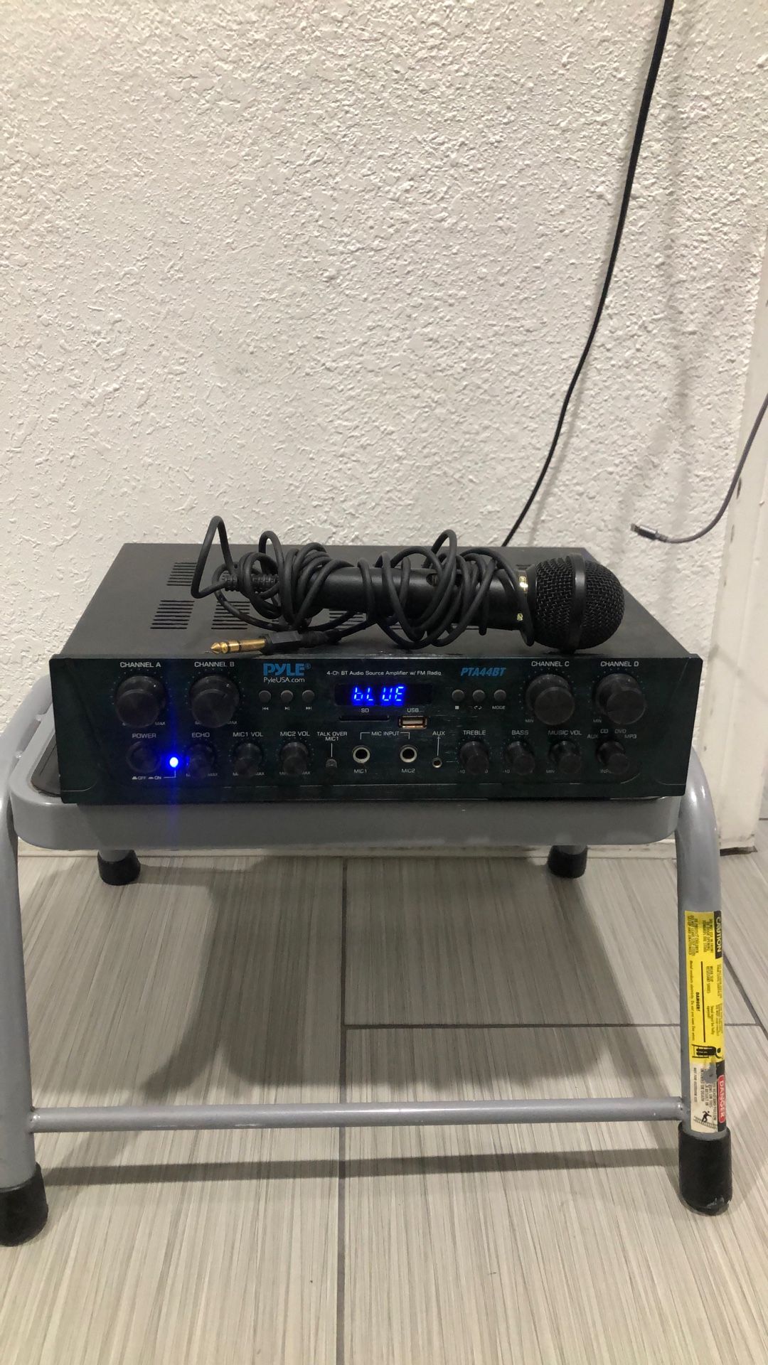 Pyle Amp Karaoke Bluetooth.