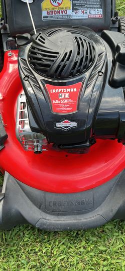 M110 Mower with bag