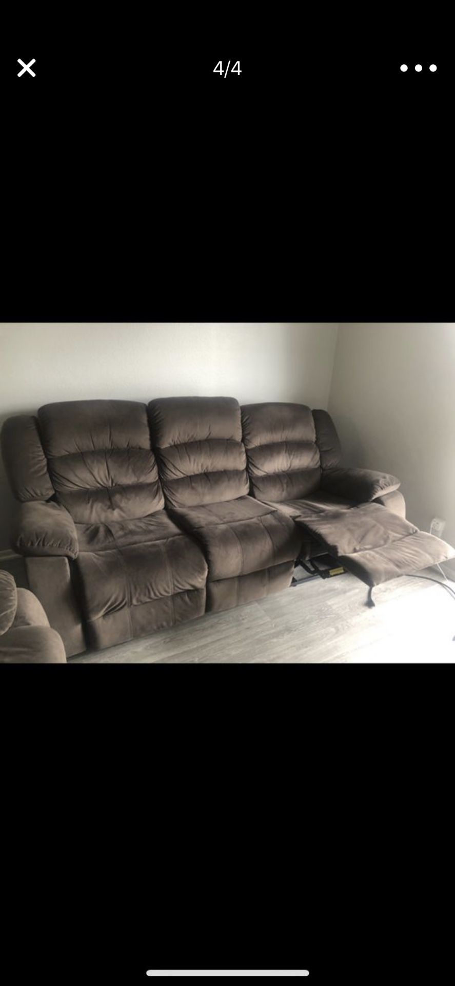 Sofa and Loveseat Recliner Couch