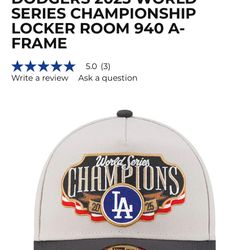 New Era Dodgers Snap Back Hat/cap