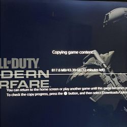 PlayStation 4 & 5 Video Game Call Of Duty Cod Modern Warfare PS5 PS4