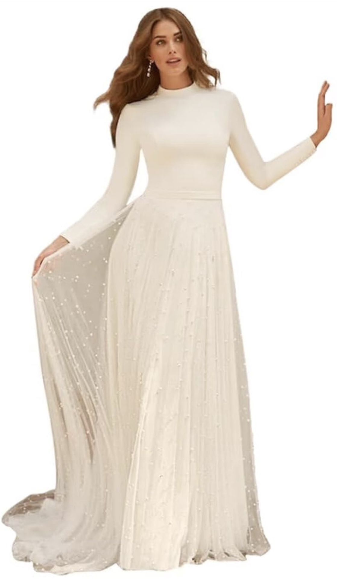 Wedding Dress - White - Size 18