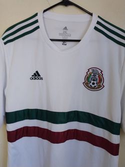 Mexico white Authentic National Soccer Jersey