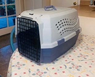 Two-Door Top-Load Pet Carrier Crate