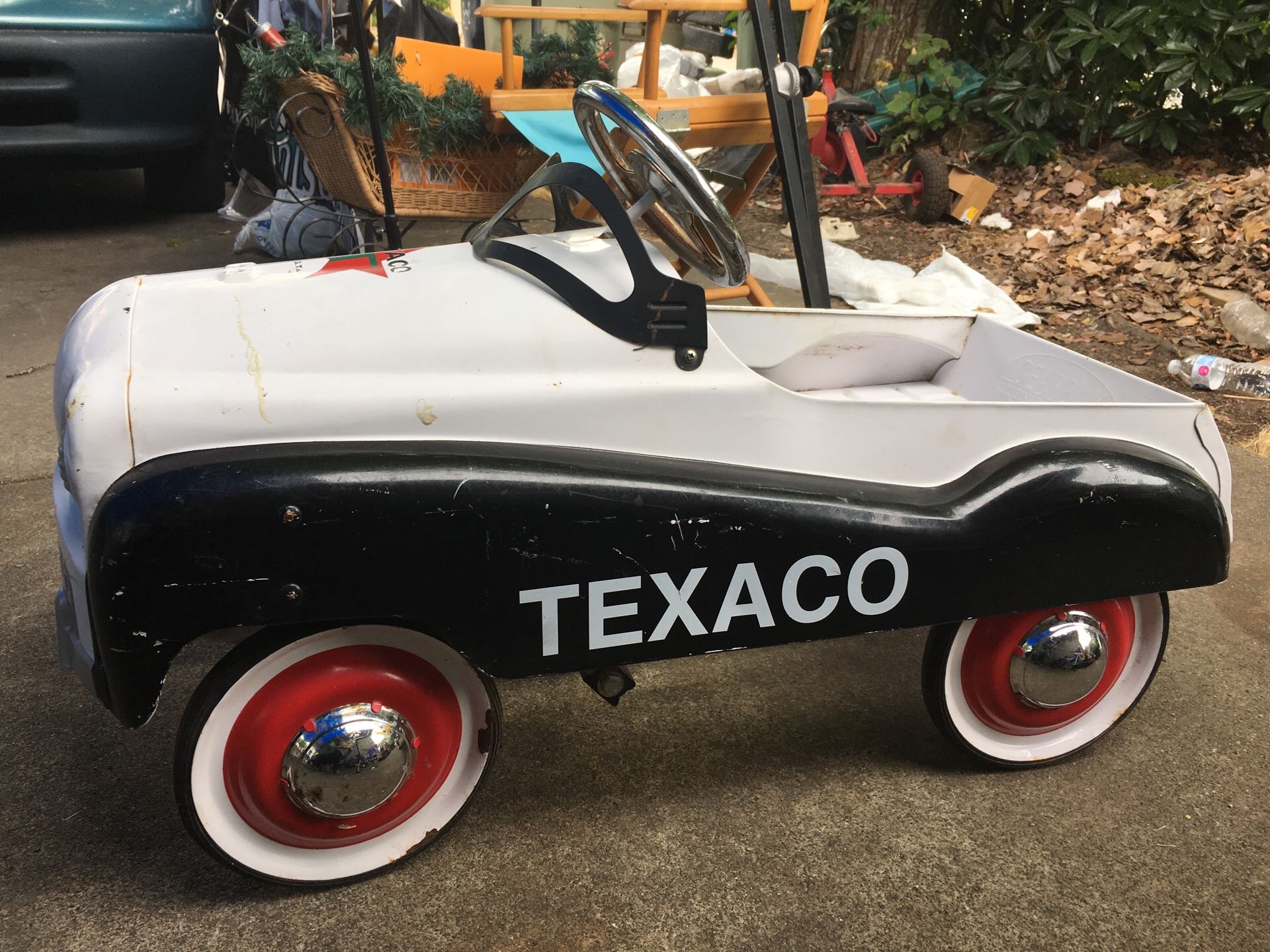 Texaco pedal best sale car