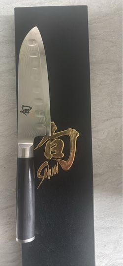 Shun Classic 7-inch Japanese handcrafted Santoku Knife