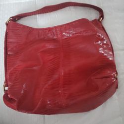 Borsetta Milano Red Handbag Used 