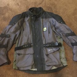 joe rocket motorcycle jacket (large)