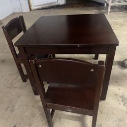 Kids Table W/ Chairs 