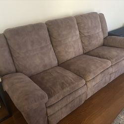 Electric Recliner Couch and Recliner Set