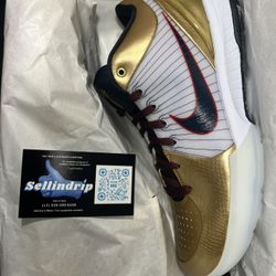Kobe Gold Medal Olympics Protro 4 Zoom New 