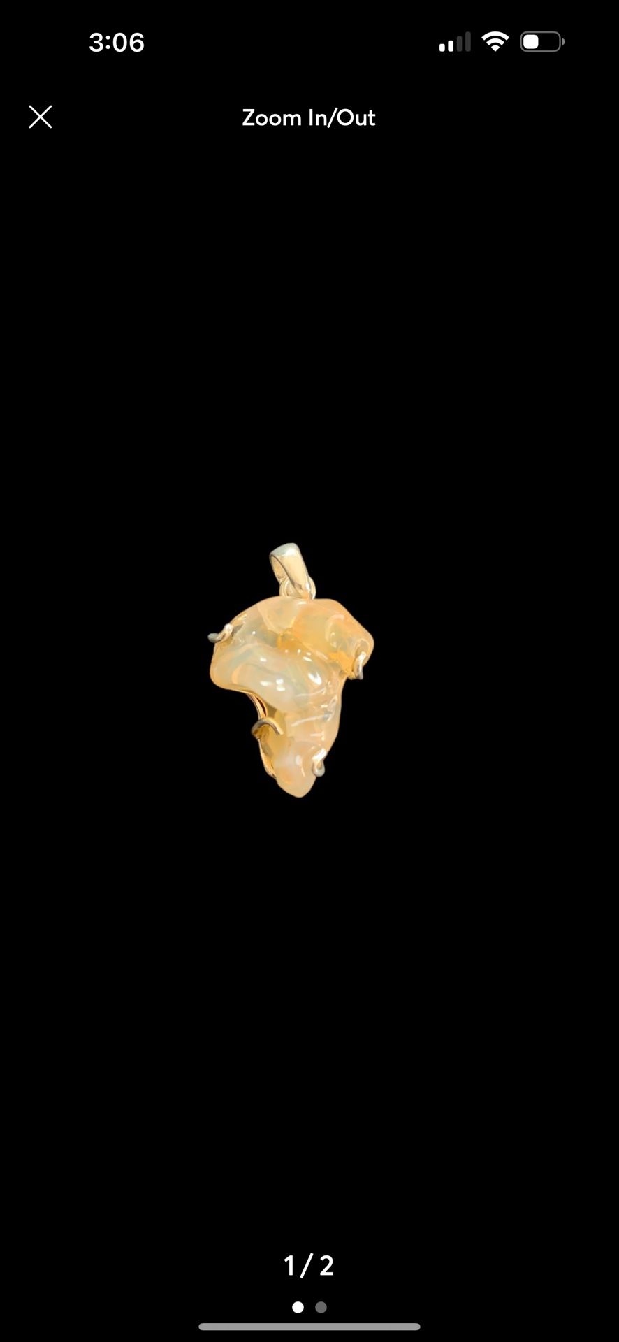 Mexican Opal 925 Sterling Silver Pendant