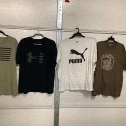 4 men’s T-shirts size 2 XL