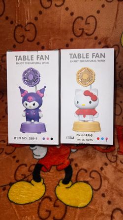 Hello Kitty Fan- Ventilador Para Ninos