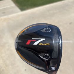 TaylorMade R7 Quad Mini Driver 11.5° Fujikura Speeder Stiff Shaft *New*