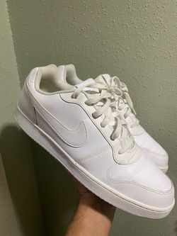 Nike Ebernon Low Casual Shoes Triple White Size 15