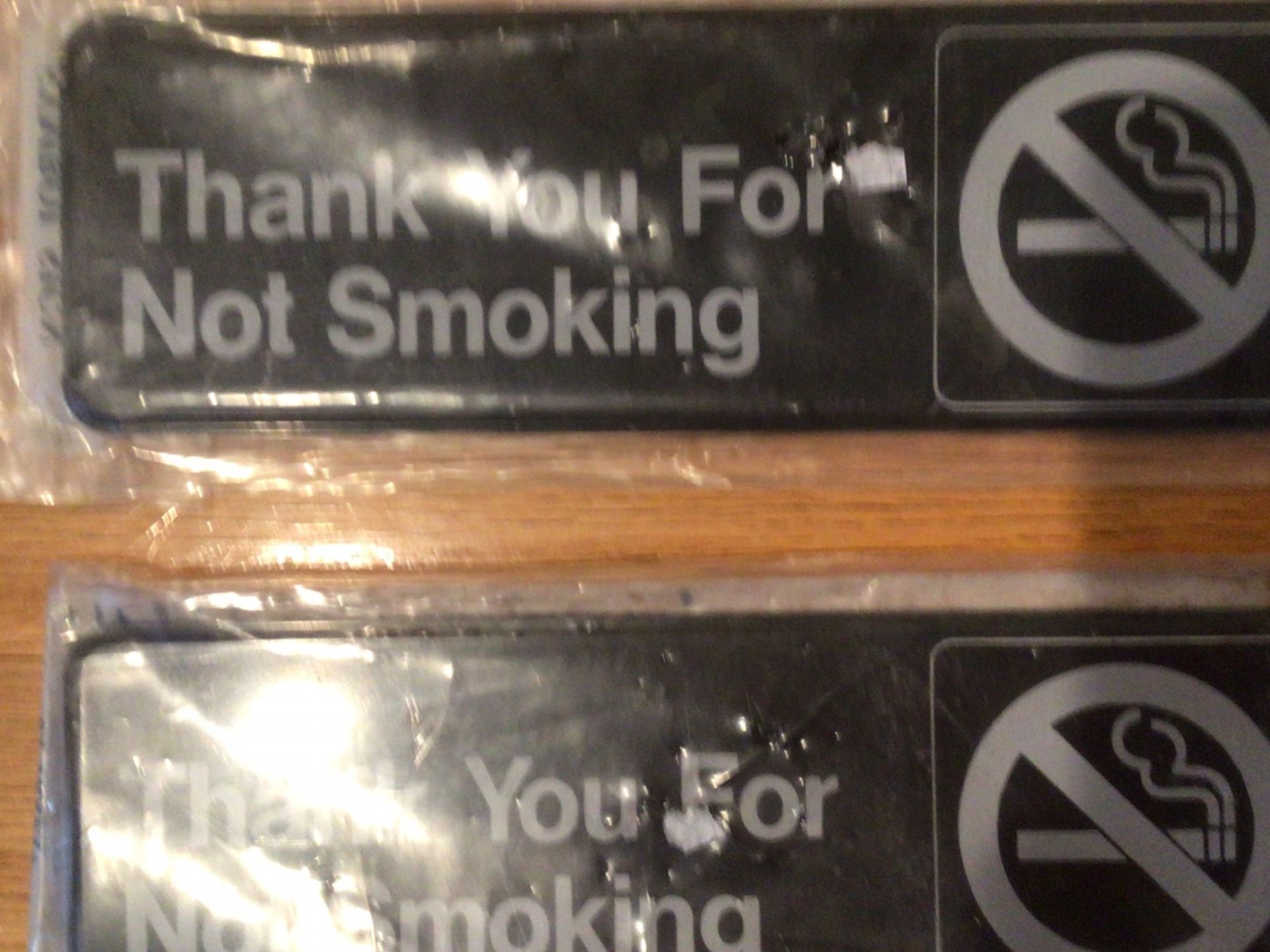 New No Smoking Signs $5 Ea