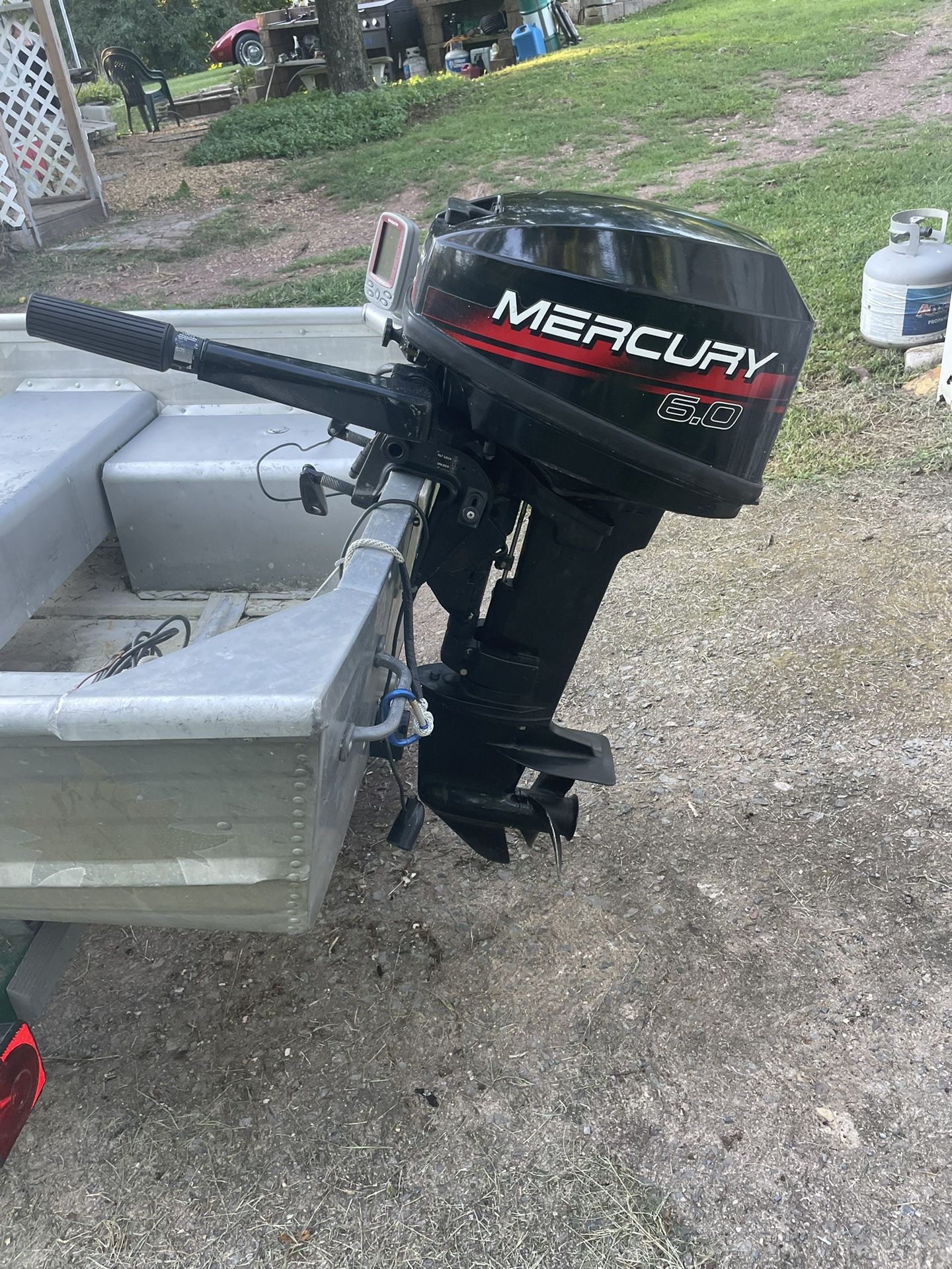 Mercury 6hp Outboard Boat Motor