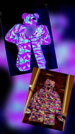 Rave Festival Bear Coat 