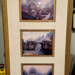Thomas Kinkade Limited Edition Canvas  Memories of England