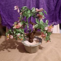 Glass Jade Bonsi Tree