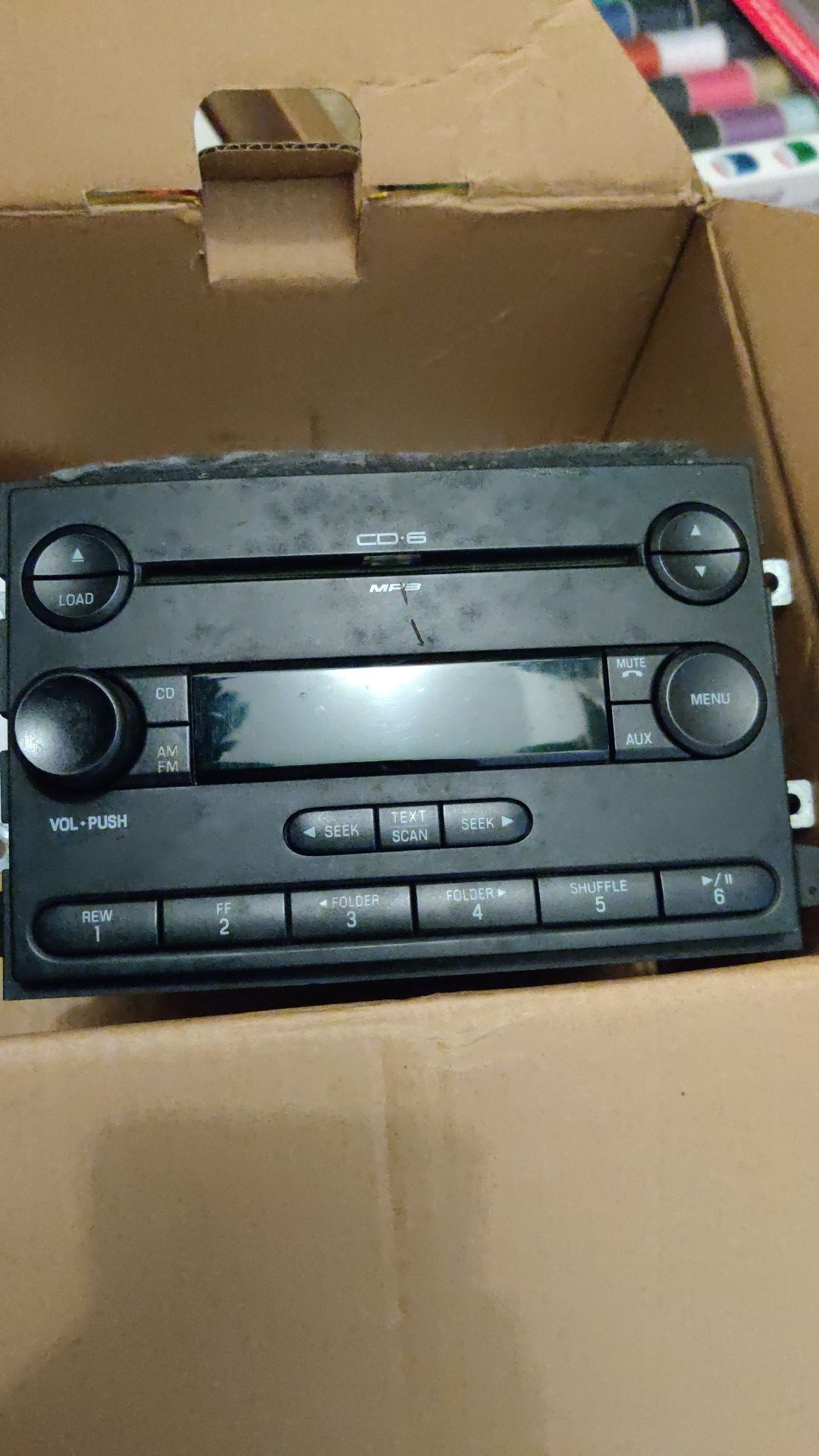 Ford fusion radio