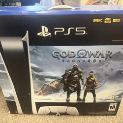 PS5 God Of War Ragnarok bundle- Never Used In Box