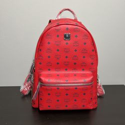 MCM Backpack “Candy Red”