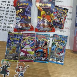 Pokemon Card Packs Available Now limited items (20$ Each) 