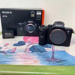 Sony A7 iii Camera. 
