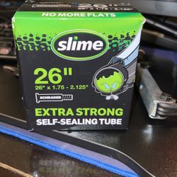 26 By 1.75 - 2.125 Inch Tube For Bicycles With Sealant Built In