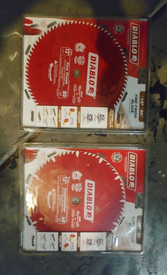 Diablo 12" Miter Saw Blades